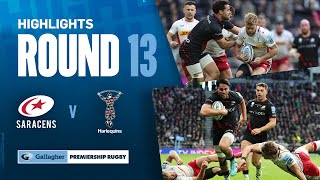 Saracens v Harlequins  HIGHLIGHTS  Braces For Dan And Maitland  Gallagher Premiership 202324 [upl. by Loggia388]