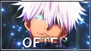 GOJO  OFTEN  EDIT  AMV [upl. by Ozzy244]