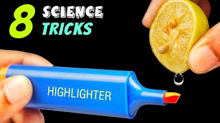 8 Amazing Science Activities amp Experiments At Home [upl. by Ynaitirb688]