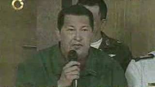 Chavez insulta al pais  victoria de mierda [upl. by Nitsir382]