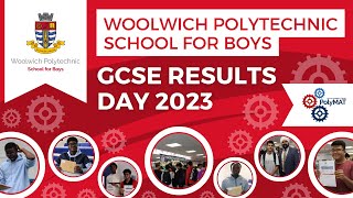 GCSE Results Day 2023  Woolwich Polytechnic School for Boys [upl. by Izzy306]