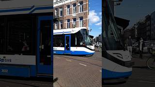 Nieuwe GVB 15G Tram Amsterdam De Pijp  Lijn 24 VUmc  CAF Urbos 100 [upl. by Lorain874]