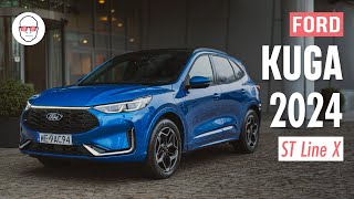 Ford Kuga Hybrid AWD STLine X test PL Pertyn Ględzi [upl. by Aihseya]