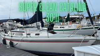 Super Clean 1989 Catalina 30 Virtual Tour [upl. by Stutman]