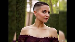 Beautiful Short Shaved Cool Haircuts for Ladies 2024 [upl. by Adnoel]