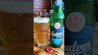 Пиво из Чехии Budweiser Budvar светлое безалкогольное пиво пивнойобзор пиво доброслав13 [upl. by Adivad166]