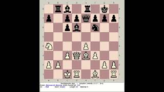 Bondarevsky Igor vs Smyslov Vassily  Moscow Chess 1945 Russia [upl. by Lavro]