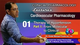 Cardiovascular Pharmacology Ar  01  Therapy of hypertension [upl. by Margherita]