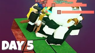 Last to fall Wins Roblox Bedwars [upl. by Jenna671]