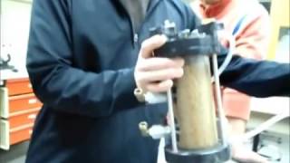 ASTM D 2434 Constant Head Permeability Test Univ of Arkansas mp4 [upl. by Odyssey]