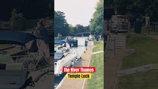 Temple Lock  The River Thames  මොකද්ද මේ ලොක් system එක  Dhanu and Madhu Vlogs shorts travel [upl. by Morganica]