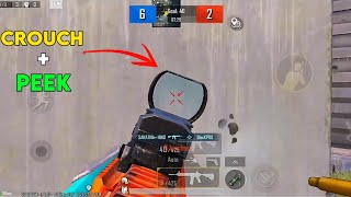 HOW TO DO CROUCH  PEEK  BGMI [upl. by Ettinger794]