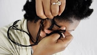 How To Do Yarn BraidsGenie Locs Step By Step Tutorial Part 2 [upl. by Atteiram]