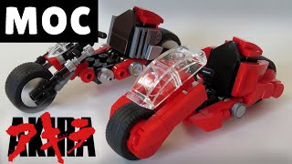 MOC LEGO KANEDAS BIKE  AKIRA Building Instructions [upl. by Denbrook]