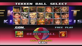 Tekken 3  Force  Ball Mode PSX [upl. by Ytitsahc]