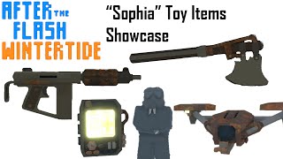 Sophia Toy Item Showcase  After The Flash Wintertide Roblox [upl. by Ymmit]