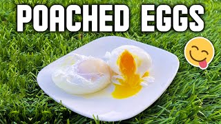 How To Make Poached Eggs In Boiling Water QUICK AND EASY shorts [upl. by Nevai192]