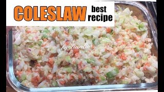 COLESLAW ORIGINAL RECIPE THE BEST HEALTHY COLESLAW KFC STYLE JAPAN 🇯🇵 [upl. by French]