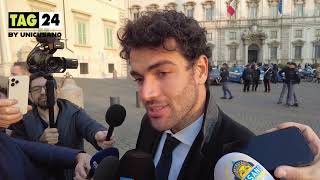 Matteo Berrettini al Quirinale “Voglio rientrare giocando con continuità sensazioni positive” [upl. by Rehposirhc]