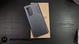 Motorola Edge 2022 Unboxing amp First Look Pixel 6a Killer [upl. by Atekal]