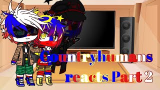 Countryhumans reacts part2  pls read the description  ships [upl. by Roy]