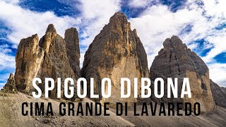 Tre Cime di Lavaredo  SPIGOLO DIBONA [upl. by Ibbed]