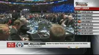 2014 NHL Hockey draft from Philadelphia PA 1st Round picks 6 to 10 [upl. by Feld]