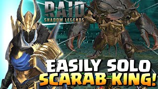 VERGIS BUILD GUIDE to SOLO Scarab King Raid Shadow Legends [upl. by Sancho]