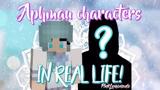 Aphmau Characters in REAL LIFE 100 True [upl. by Niamrahc]