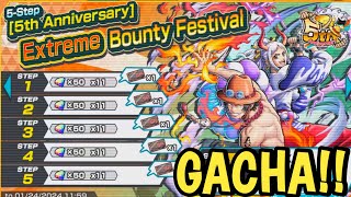 Gacha Banner Ace amp Yamato EX  One Piece Bounty Rush Indonesia [upl. by Leahplar]