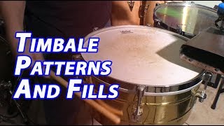 How to Play Timbales  Salsa Patterns and Fills [upl. by Airdni213]