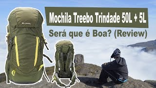 Mochila Treebo Trindade 50L  5L Musgo  Review  Netshoes [upl. by Ardeen]