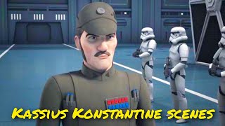 All Admiral Kassius Konstantine scenes  Rebels [upl. by Friedland]