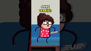 Annemin Korkutan Tepkileri [upl. by Aicirtak]