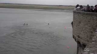 Mont Saint Michel Tide Rescue [upl. by Euqor]