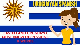 Uruguayan Spanish Must Know Words and Expressions in 10 mins [upl. by Hardunn]