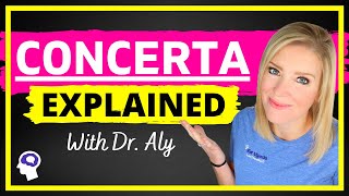 Concerta Methylphenidate ER ADHD Medication Review  Dr Aly [upl. by Enirrok662]