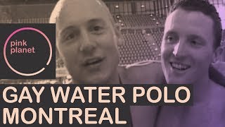 Gay Water Polo Team Gay Travel Montreal Outgames [upl. by Sarene396]