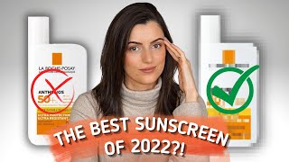 THE BEST SUNSCREEN OF 2022La Roche Posay Anthelios UVMUNE 400 Invisible Fluid VS Shaka Fluid Review [upl. by Bokaj]