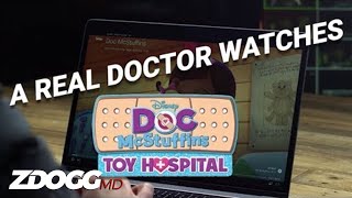 A Real Doctor Watches Doc McStuffins with Dr Zubin Damania [upl. by Leese]