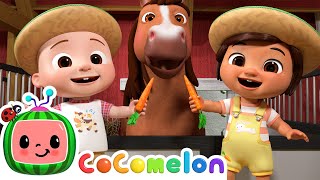 Yes Yes Vegetables On The Farm  CoComelon Nursery Rhymes amp Kids Songs [upl. by Neumark251]