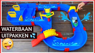 AquaPlay MegaBridge waterbaan 💦 uitpakken  Family Toys Collector [upl. by Inerney]