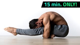 15 Minute Hamstrings Flexibility Stretches All Levels [upl. by Ahsaek]