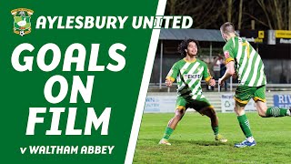 GOALS ON FILM  Aylesbury United 32 Waltham Abbey  Daniel and Cove on target again for Ducks [upl. by Nail]