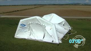 Rapid Deployment Tent Inflatable tentSelf Erecting TentRescue tenthospital tent TAG [upl. by Hsekar]