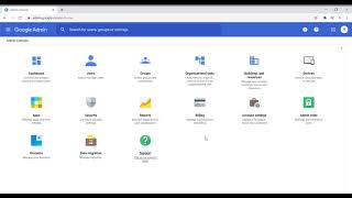 Google Workspace  Admin Console [upl. by Nwahsek]