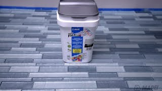 MTITV— MAPEI Flexcolor 3D Readytouse translucent tile grout [upl. by Matelda580]