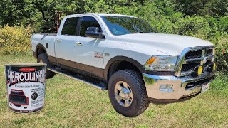 Bed Liner Rocker Panels DIY on the Ram 2500 [upl. by Ferrigno]