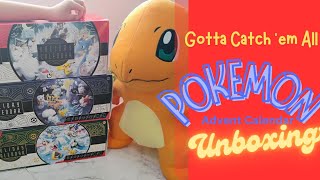 Pokemon Advent Calendar Unboxing Kid friendly [upl. by Derfnam220]