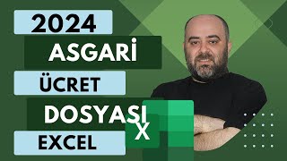 Asgari Ücret 2024 Excel Hesaplama Dosyası  ASGARİ ÜCRET 17 bin 2 lira [upl. by Stanley383]